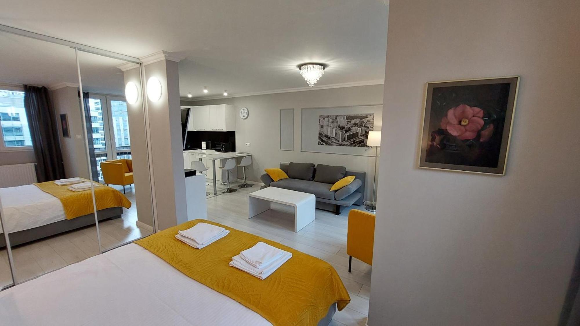 ורשה Elegancki Apartament W Sercu Warszawy מראה חיצוני תמונה